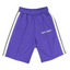Palm Angels Purple Side Stripe Shorts Unisex Trendy Streetwear Sports Shorts