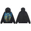 Vale Forever Gothic Scarecrow/Moon Graphic Pullover Hoodie