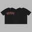 Revenge Outline Arch Logo Short Sleeve T-Shirt  Black