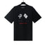 Palm Angels Black Racing Flag Tee