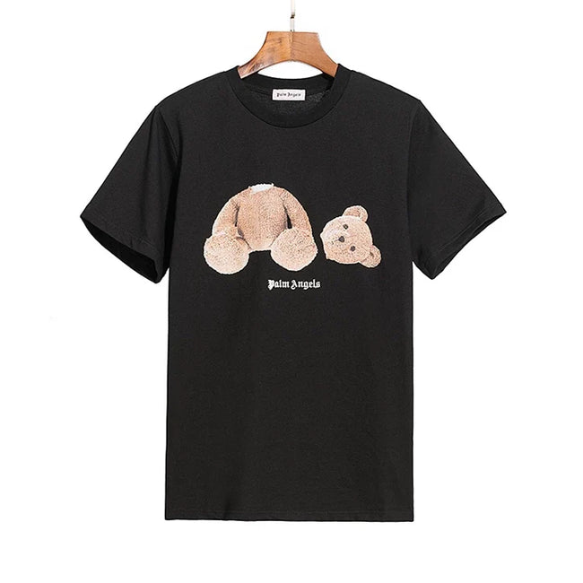 Palm Angel Black Broken Bear Graphic Tee Hover Image