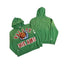 Vale Forever Valley Dreams Sun & Wave Graphic Vintage Wash Full-Zip Hoodie green