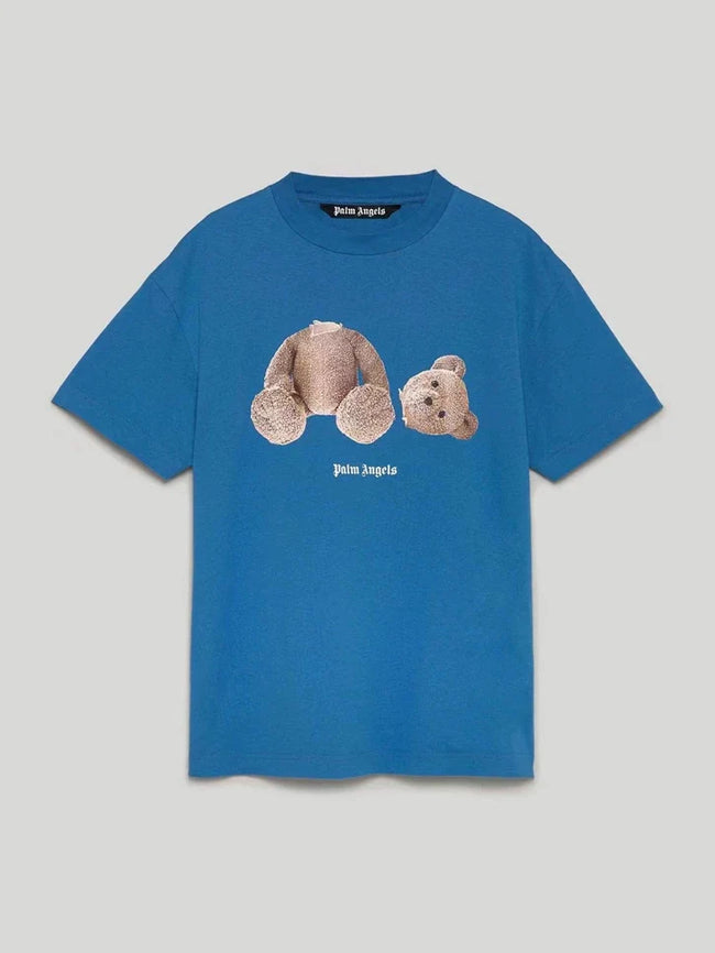 Palm Angel Blue Broken Bear Graphic Tee Hover Image