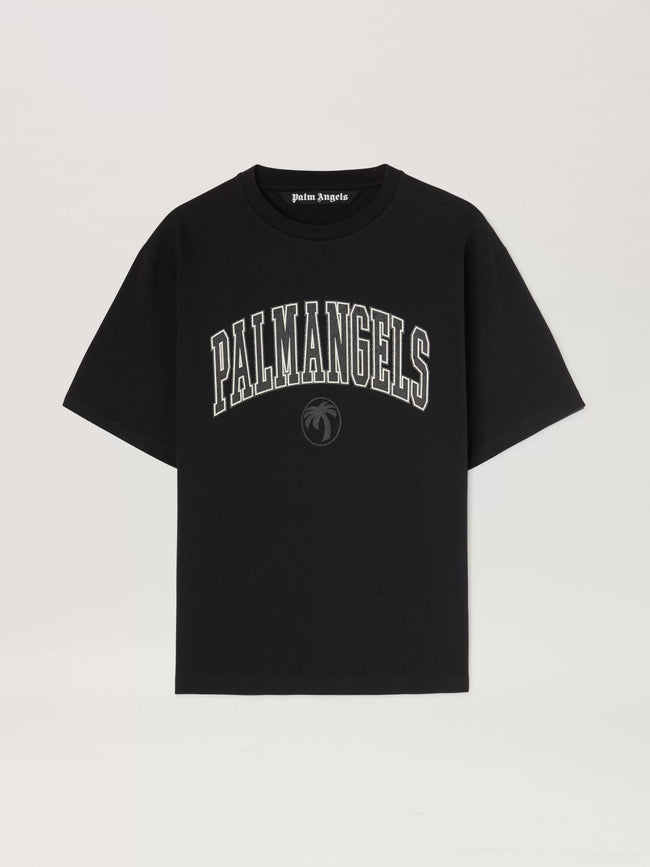 Palm Angels Black Arch Logo Tee Hover Image
