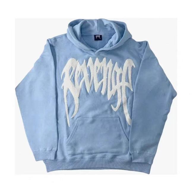 Revenge Lightning Arch Logo Pullover Hoodie blue Hover Image