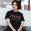 Thrasher Red Flame Skull Graphic Black Unisex Street‑wear Short‑Sleeve T‑Shirt