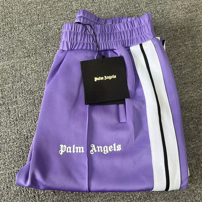 Palm Angels Purple Track Pants Unisex Hover Image
