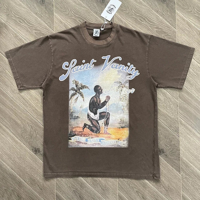 SAINT VANITY Ogor Graphic Street T-Shirt Hover Image