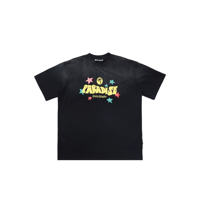 Palm Angels Black Paradise Star Tee Hover Image