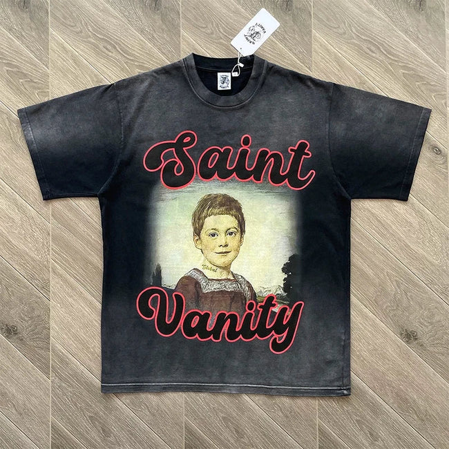 SAINT VANITY Global BHM Girl Attack Graphic T-Shirt Hover Image