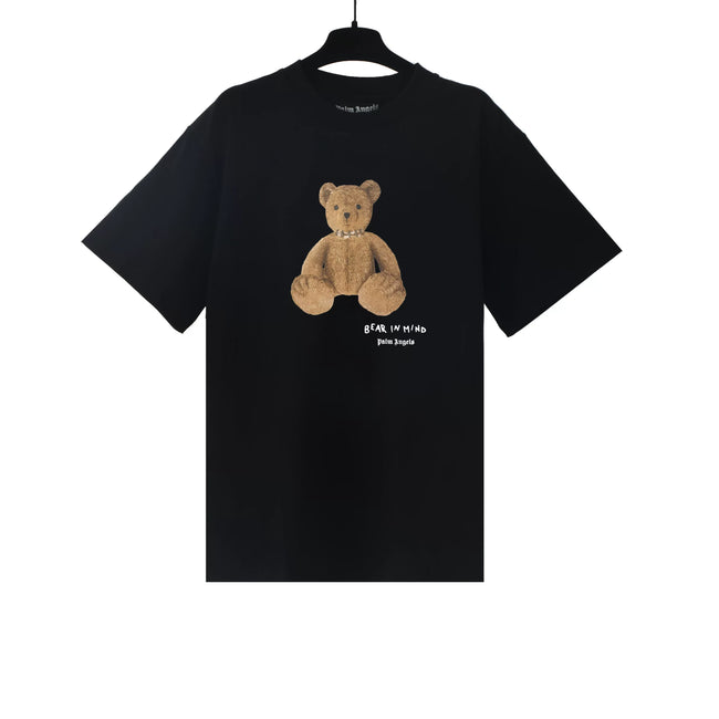 Palm Angels Black Classic Teddy Bear Tee Hover Image