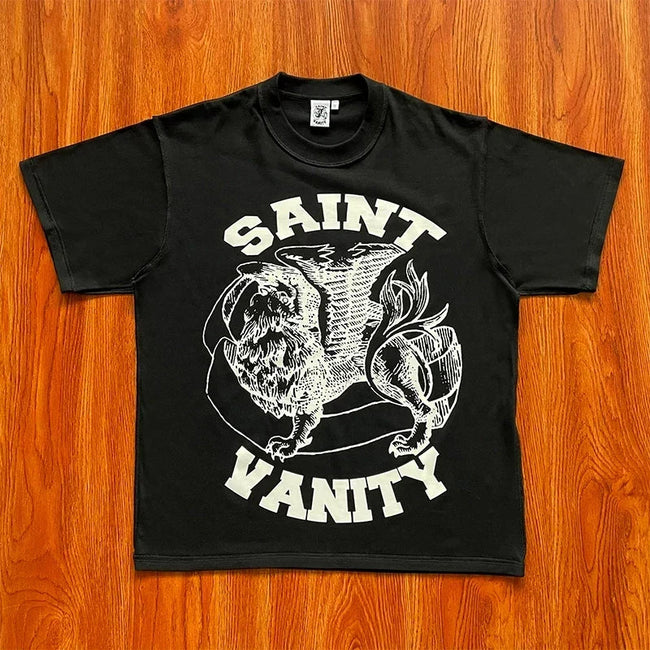SAINT VANITY Street Letter Graphic Tee Hover Image