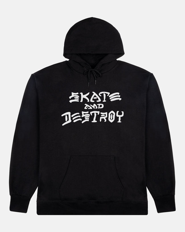 Thrasher SKATE AND DESTROY - HOODIE - BLACK Hover Image