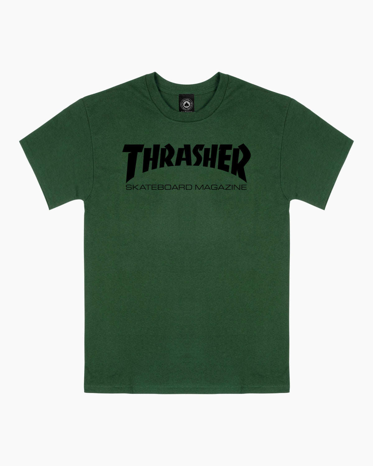 Thrasher SKATE MAG - TSHIRT - ARMY GREEN