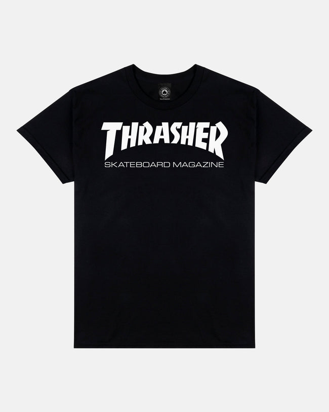 Thrasher SKATE MAG - TSHIRT - BLACK Hover Image