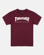 Thrasher SKATE MAG - TSHIRT - MAROON