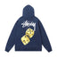 STUSSY Dice Graphic Navy Pullover Hoodie