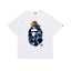 BAPE Blue Camo Ape Graphic T-Shirt
