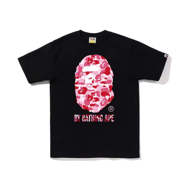 BAPE ABC Camo By Bathing Ape Tee Black/Pink Hover Image