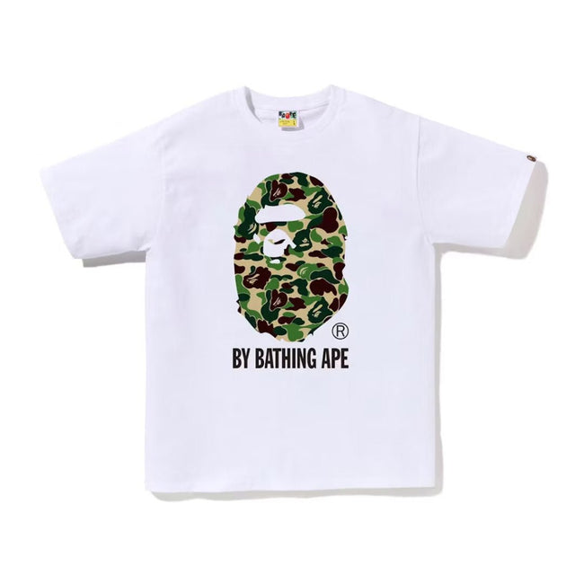 BAPE ABC Camo By Bathing Ape Tee White/Green Hover Image