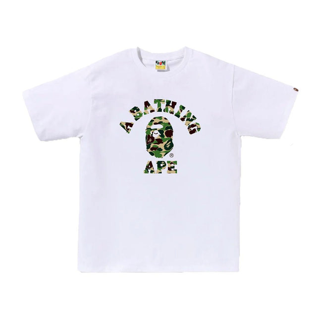 BAPE ABC Camo College Tee White Hover Image