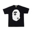 BAPE Bicolor Big Ape Head Tee Black