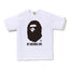 Bape Bicolor by Bathing Ape White Black Tee