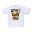 BAPE Check World Gone Mad White Tee