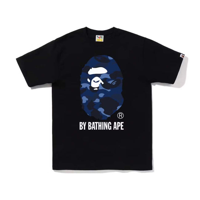 BAPE Color Camo By Bathing Ape Tee Black Navy Hover Image