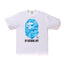 BAPE Fire Camo By Bathing Tee White