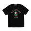BAPE Graffiti Pattern College Tee Black