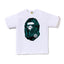 BAPE Speed Racer Big Ape Head Tee White Green