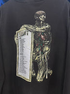 Saint Michael Vintage Artwork & Typography Graphic Sweatshirt