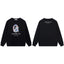 BAPE Abstract Ape Head Graphic Crewneck Sweatshirt Black