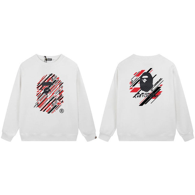 BAPE Graphic Crewneck Sweatshirt – A Bathing Ape Streetwear Pullover Hover Image