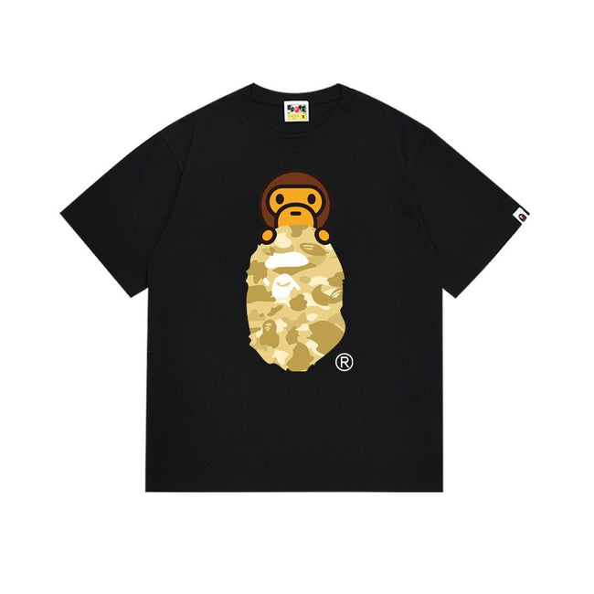 BAPE Camo Ape Head T-Shirt Black Hover Image