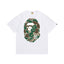 BAPE Green Camo Ape Head T-Shirt