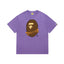 BAPE Purple Ape Head Graphic T-Shirt
