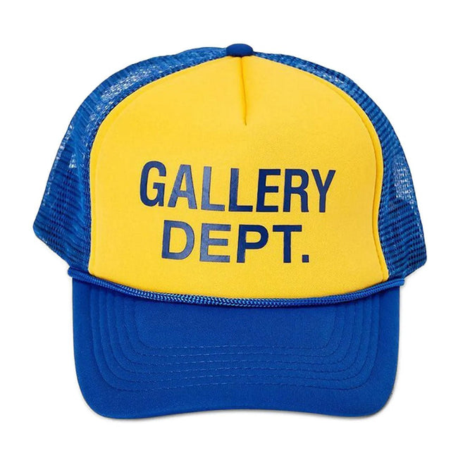 Gallery Dept. GD Logo Trucker 'Yellow/Blue' Hover Image